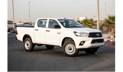 تويوتا هيلوكس Get 2022 Toyota Hilux 4x4 DC 2.8 D MT - White inside Black