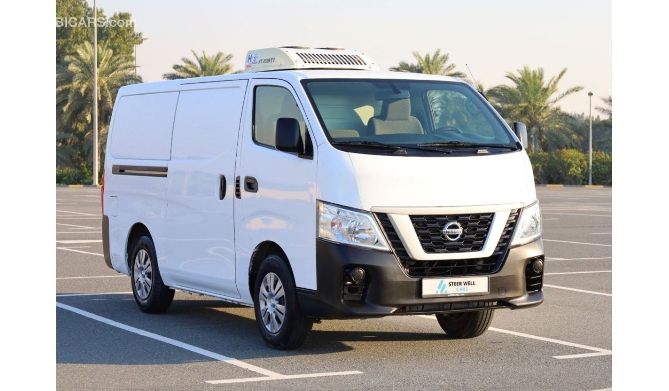 نيسان أورفان Std NV350 Cargo Van with Chiller Box | Excellent Condition | GCC Specs