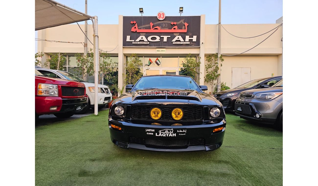 فورد موستانج خليجى  GT موديل 2007 كوبيه شاشة اندرويد كاميرا خلفية حساسات مثبت سرعة تحكم بحالة ممتازة
