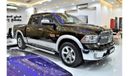 RAM 1500 EXCELLENT DEAL for our Dodge RAM 1500 LARAMIE ( 2013 Model ) in Brown Color GCC Specs