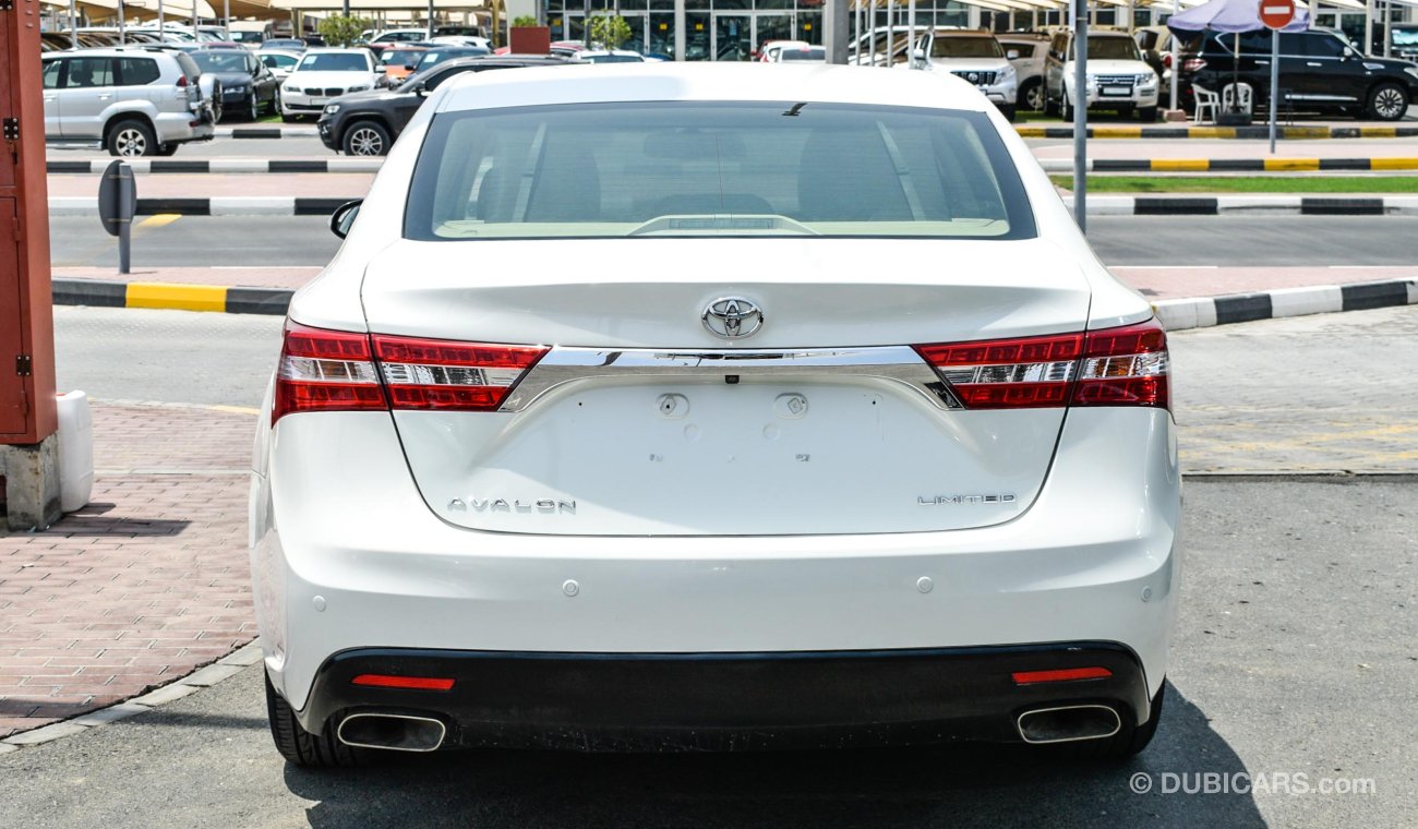 Toyota Avalon Limited، One year free comprehensive warranty in all brands.