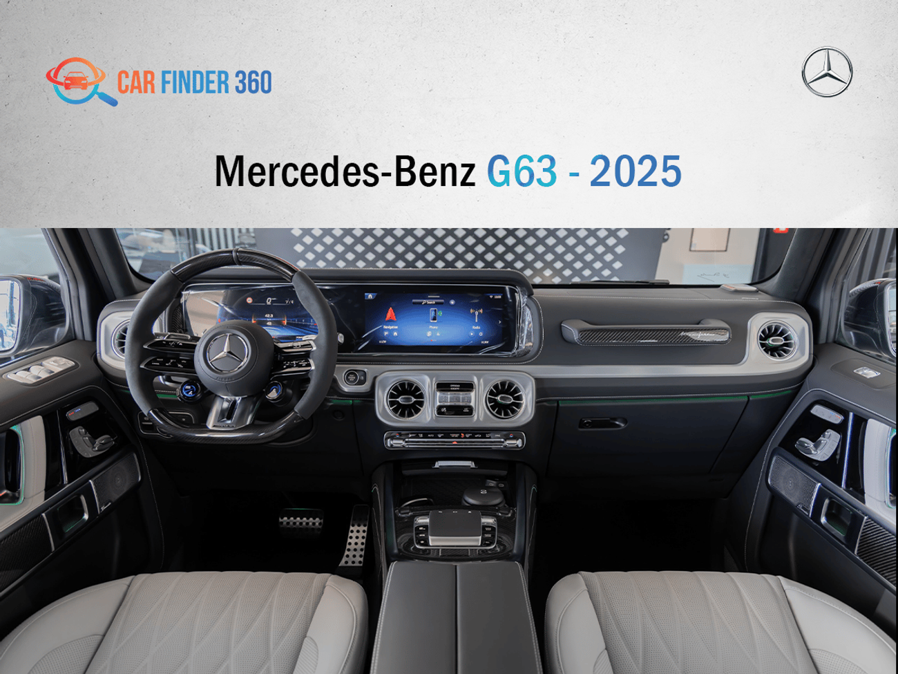 Mercedes-Benz G 63 AMG Mercedes-Benz G63 - 2025 - GCC (Export)