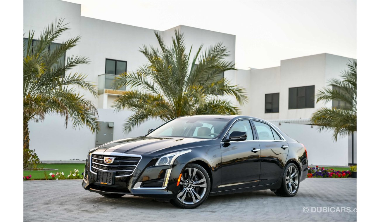 Cadillac CTS Agency Warranty and Service Contract!  GCC - AED 1,610 PER MONTH - 0% DOWNPAYMENT