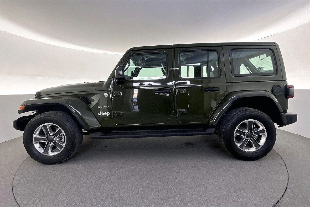 جيب رانجلر Sahara Plus Unlimited | شامل الضمان | 0 ﺪﻔﻋﺓ ﺃﻮﻟﻯ