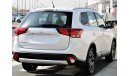 Mitsubishi Outlander Mitsubishi Outlander 2016 GCC No.1, full option, in excellent condition, without paint, without acci