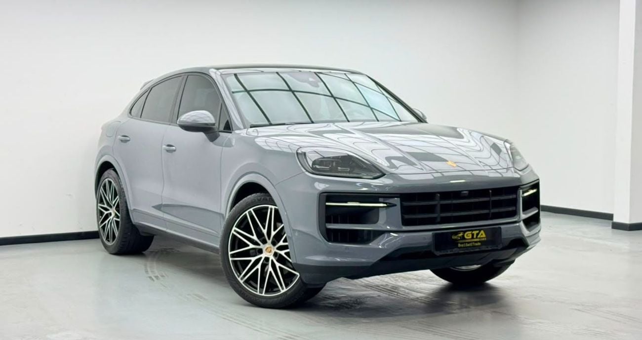 Porsche Cayenne STD 2025 Porsche Cayenne Coupe, 2029 Porsche Warranty, Full Porsche Service History, Low Km, GCC