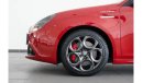 ألفا روميو جوليتا فيلوتشي فيلوتشي فيلوتشي 2019 Alfa Romeo Giulietta Veloce / Alfa Romeo Warranty & Service Pack 120k k