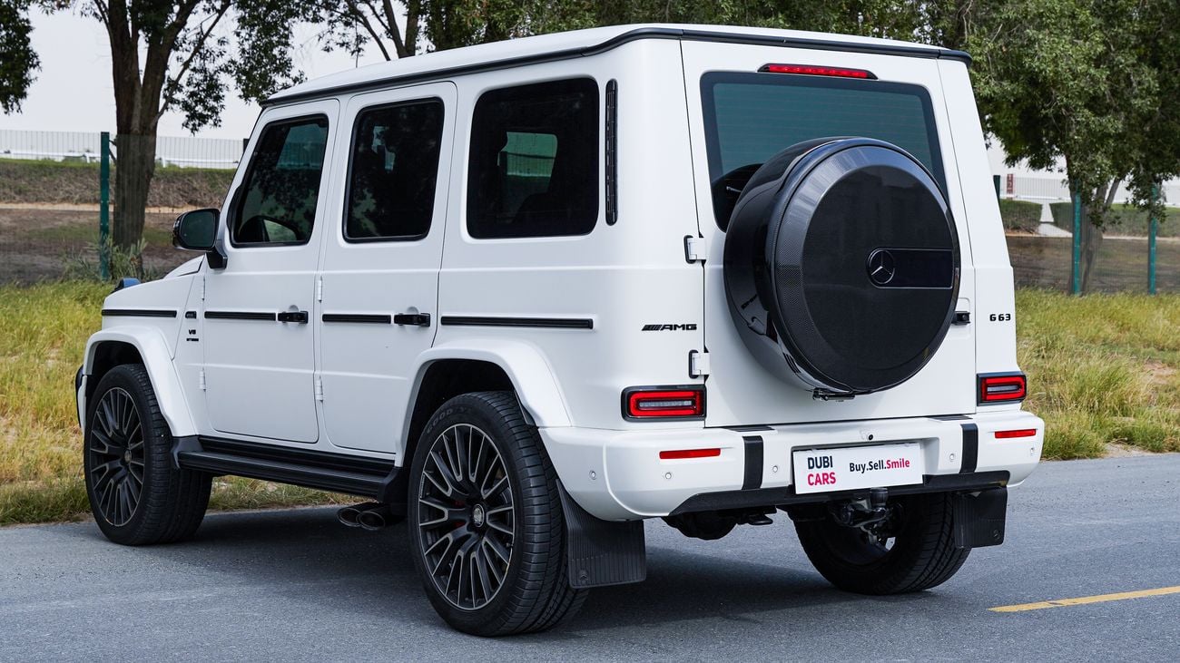 مرسيدس بنز G 63 AMG | 2031 Warranty+Service | Gargash | Factory dry carbon | mate PPF