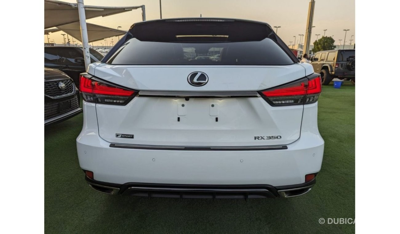 لكزس RX 350 2020 Lexus RX350 F-Sport (AL10), 5dr SUV, 3.5L 6cyl Petrol, Automatic, All Wheel Drive. Clean Car Wi