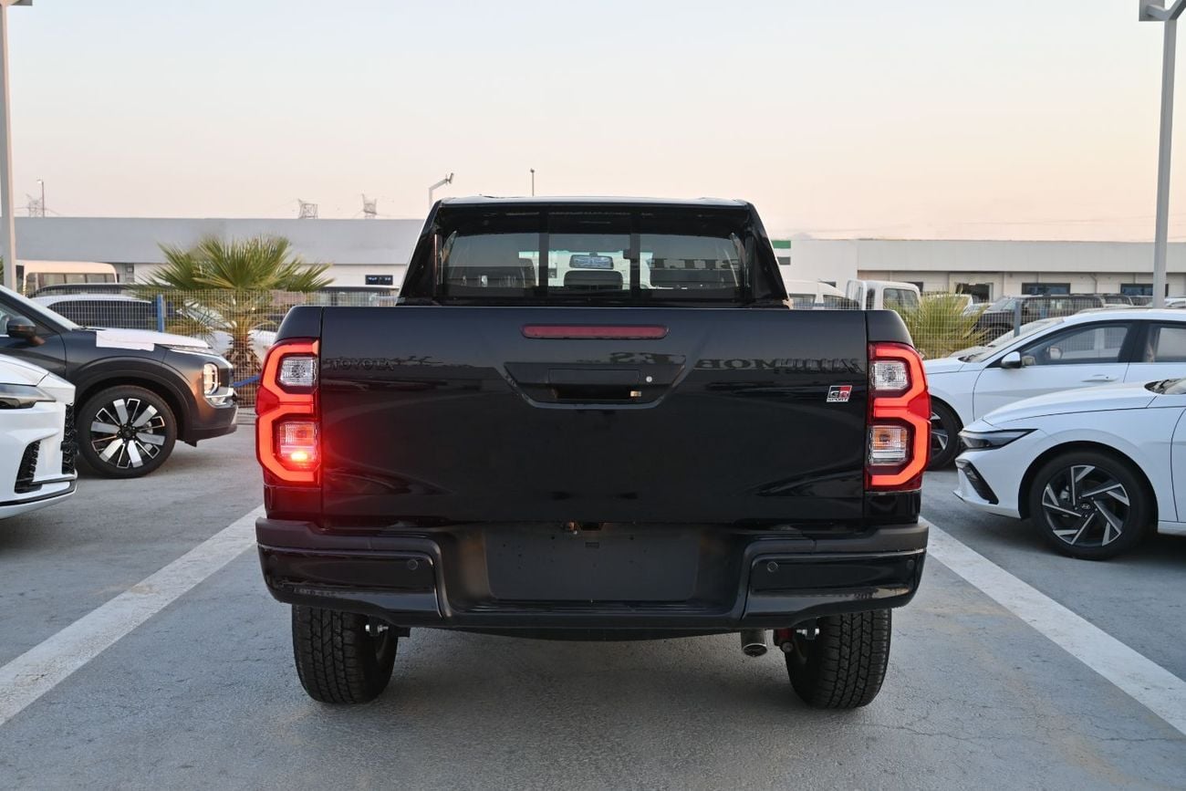 تويوتا هيلوكس GR SPORT 4.0L V6 4WD, Model 2026 Color Black