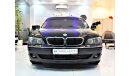 BMW 750Li *(AS IT IS)*ORIGINAL PAINT BMW 750Li 2008 Model! Black Color GCC Specs!