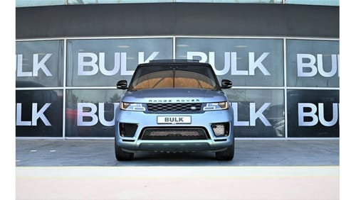 Land Rover Range Rover Range Rover HSE Diesel - Blue Matte - Panoramic Roof - AED 4,638 Monthly Payment - 0% DP
