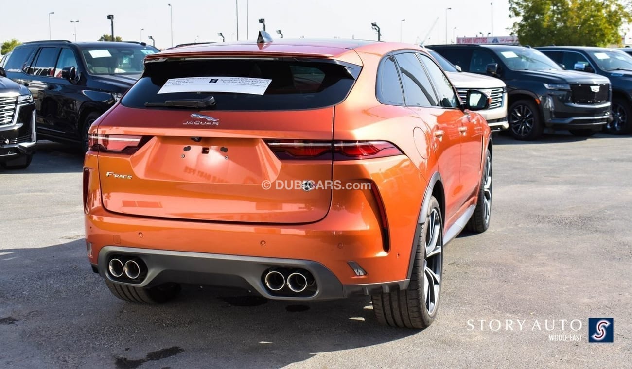 Jaguar F Pace SVR 5.0P S/C SVR AWD Aut. (For Local Sales plus 10% for Customs & VAT)
