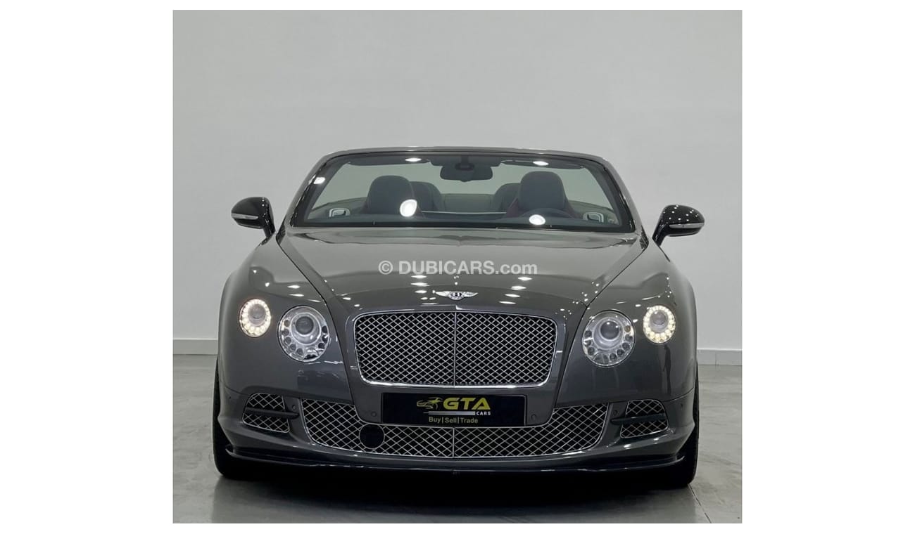 Bentley Continental GTC 2014 Bentley Continental GTC W12 Mulliner, Full Service History, GCC