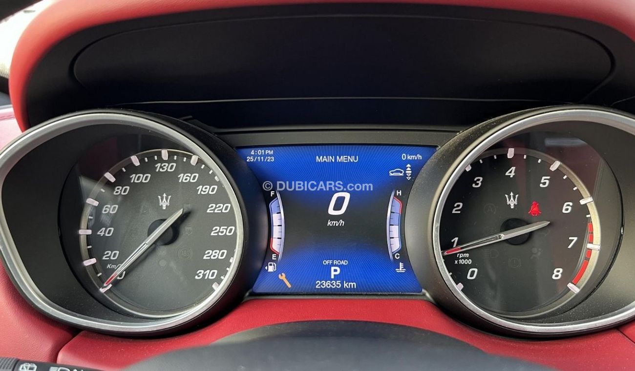 Maserati Levante SQ4 GCC Agency Maintained Low Mileage