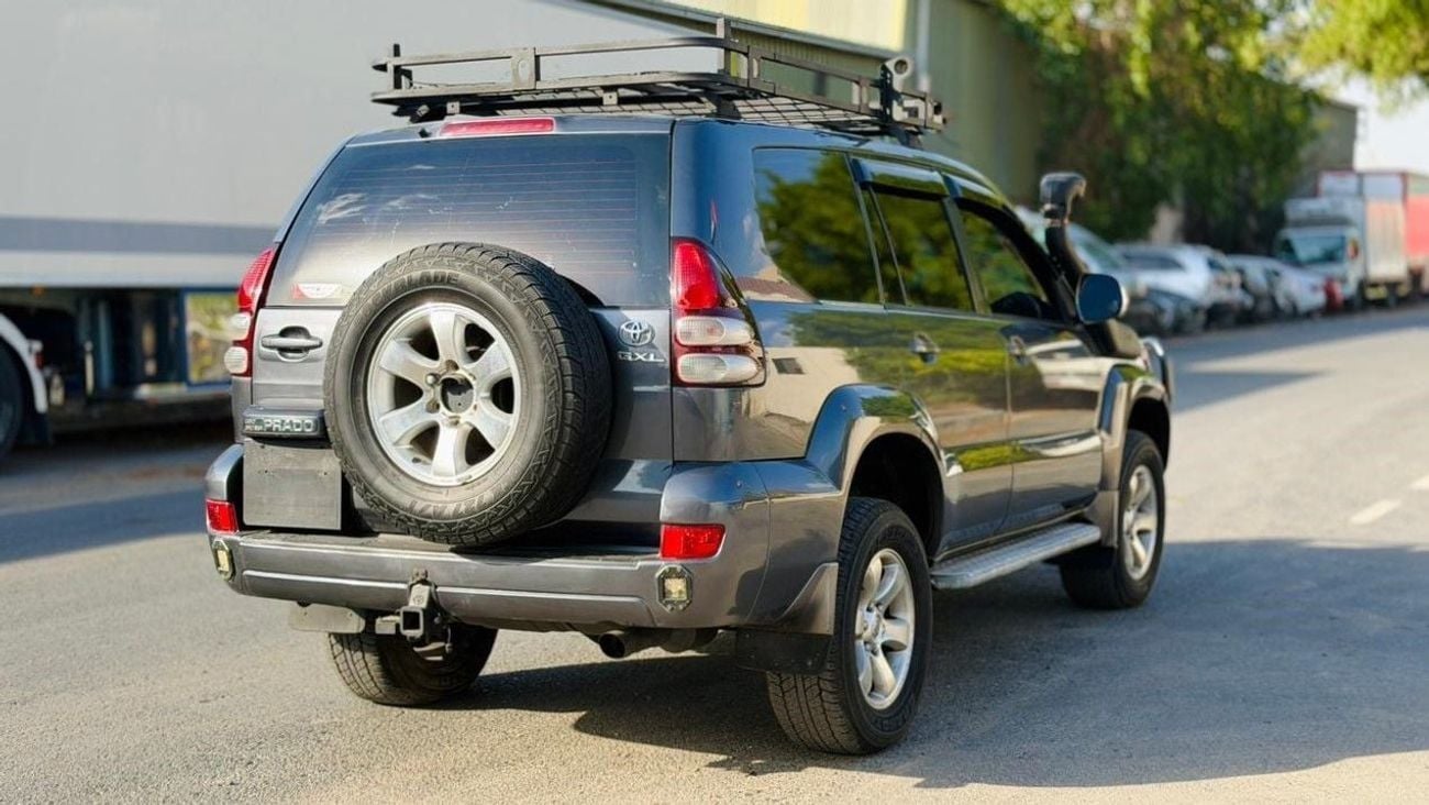 Toyota Prado 4.0 PETROL ENGINE | MANUAL TRANSMISSION | ROOF RACK - FRONT BUMPER WITH LED LIGHTS | RHD