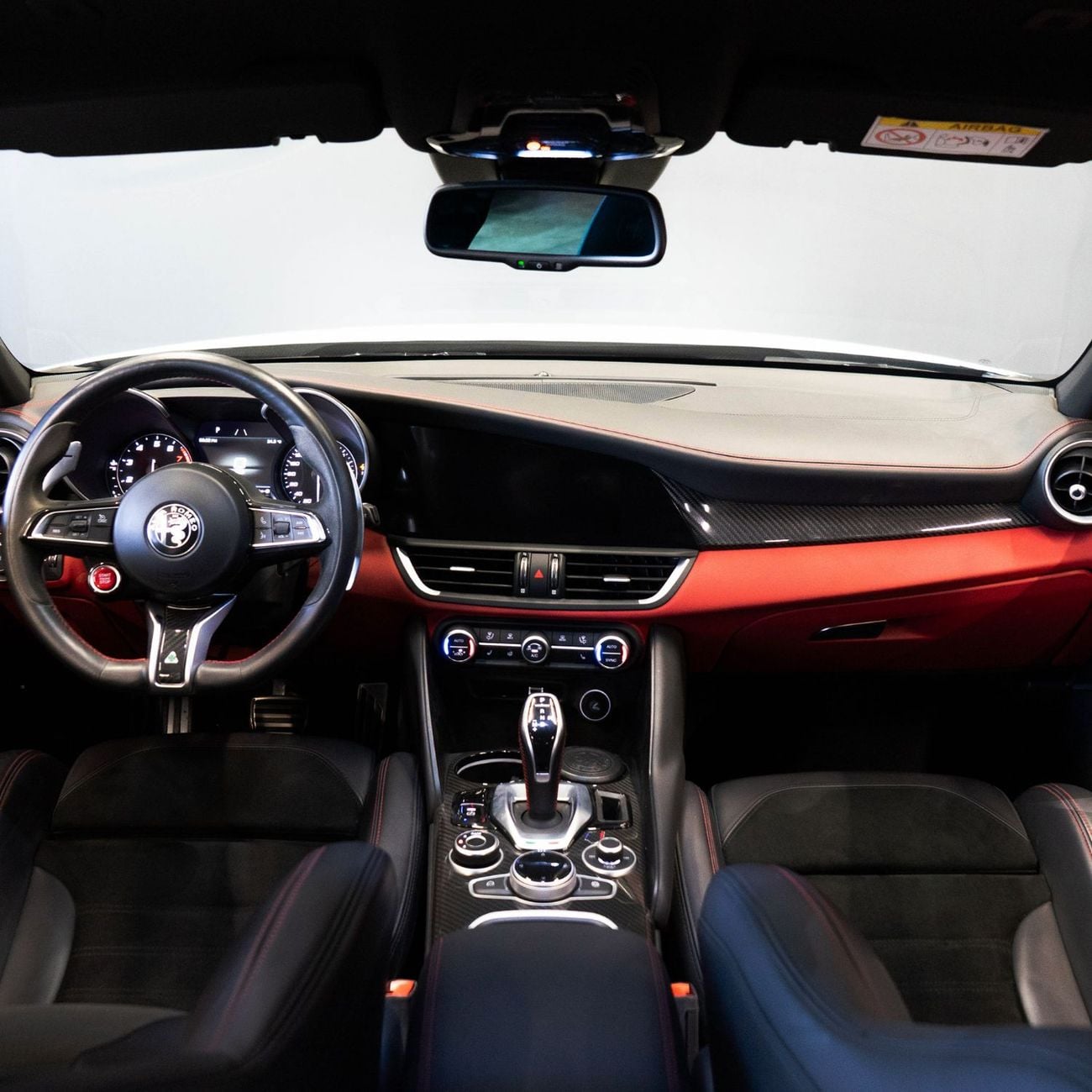 Alfa Romeo Giulia AED 3,161 P.M • 0% Downpayment • Alfa Romeo Giulia Quadrifoglio • 1 Year Warranty