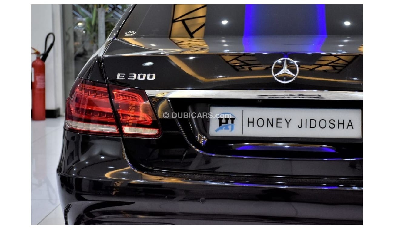 Mercedes-Benz E300 EXCELLENT DEAL for our Mercedes Benz E300 ( 2014 Model ) in Black Color GCC Specs