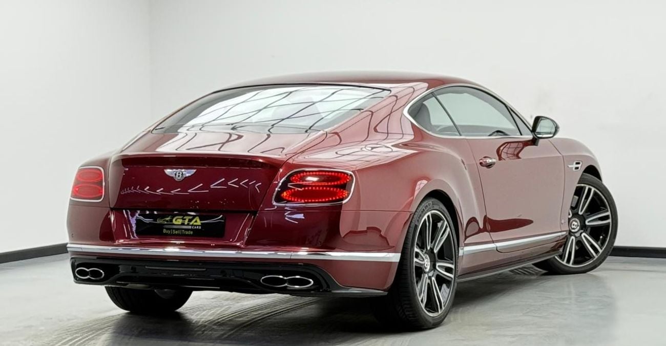 بنتلي كونتيننتال جي تي 2016 Bentley Continental GT V8S ,Service History ,Excellent Condition ,GCC