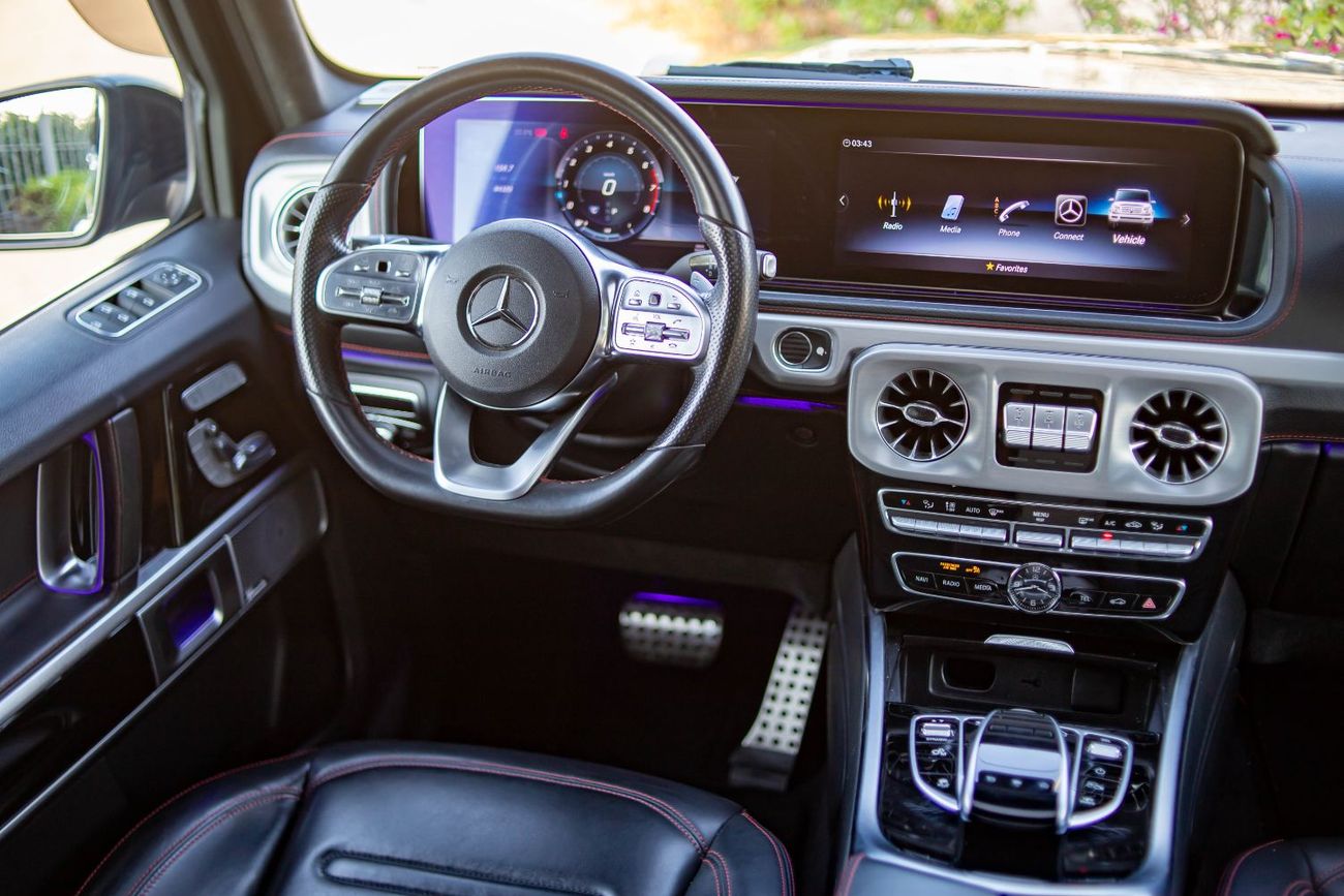 مرسيدس بنز G 550 2019 Mercedes-Benz G550. Equipped with a strong 4.0L V8 Biturbo engine, advanced 4MATIC AWD, and a p