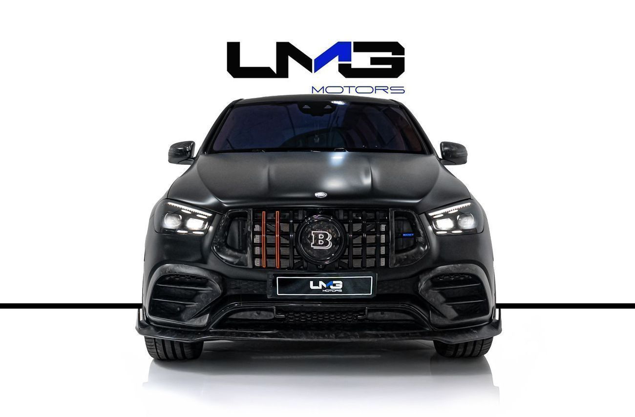 Mercedes-Benz GLE 63 S AMG Coupe BRABUS 900 ROCKET EDITION KIT | 2023 GLE63 S - ( 4MATIC PLUS ) | GCC | FULL CARBON FIBER | SERVICE C