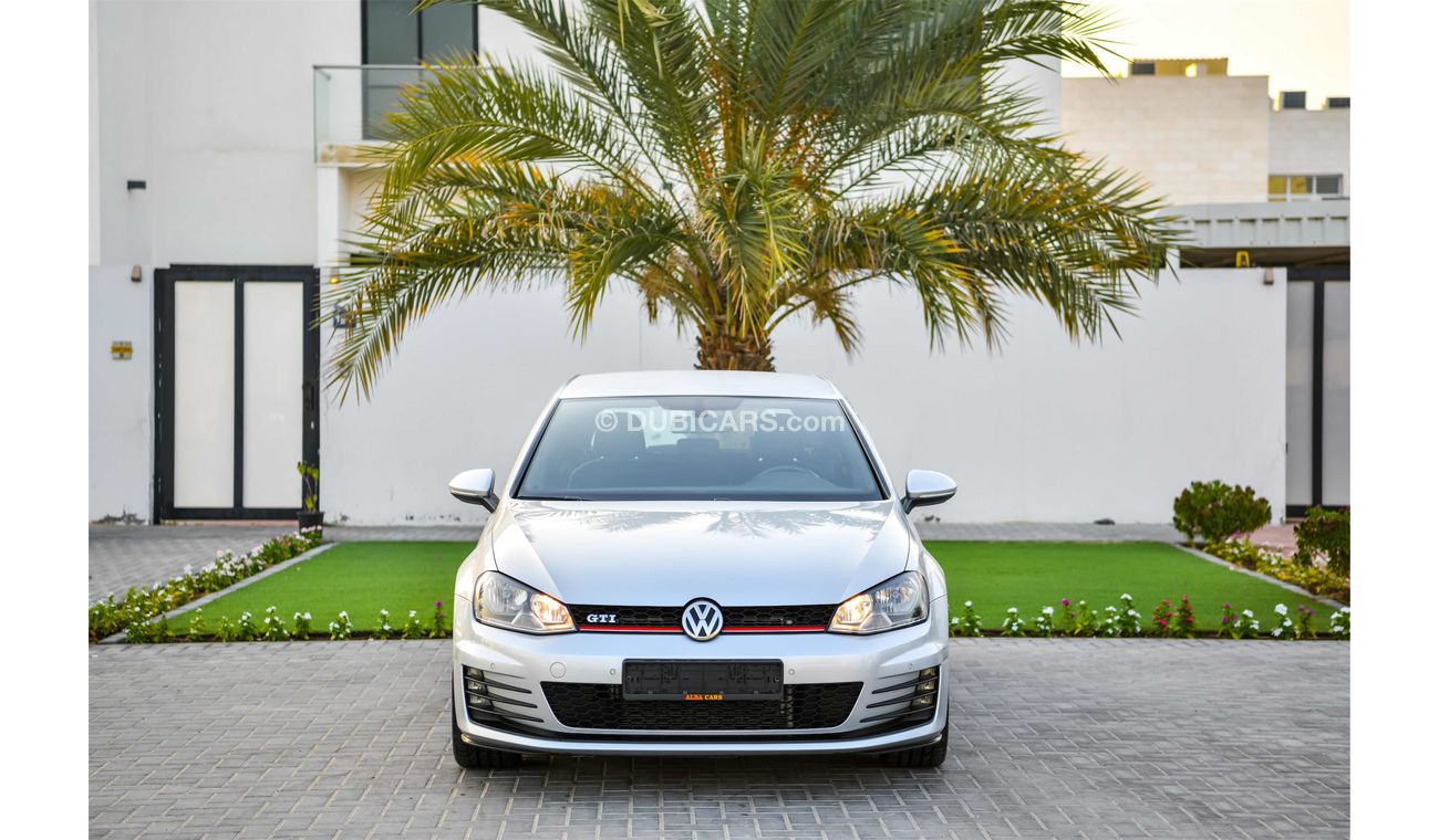 Volkswagen Golf GTI - 3 Y Warranty!I - GCC - AED 1,418 PER MONTH - 0% DOWNPAYMENT