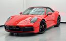 Porsche 911 Carrera 4S 3.0L (380 HP) Convertible 2020 Porsche 911 Carrera4S Convertible, JAN 2027 Porsche Warran