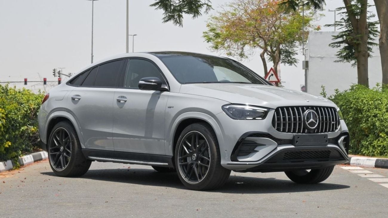 مرسيدس بنز GLE 53 Mercedes-Benz GLE53 AMG Coupe, Luxury Wood Interior, New Facelift | Alpine Grey | 2024