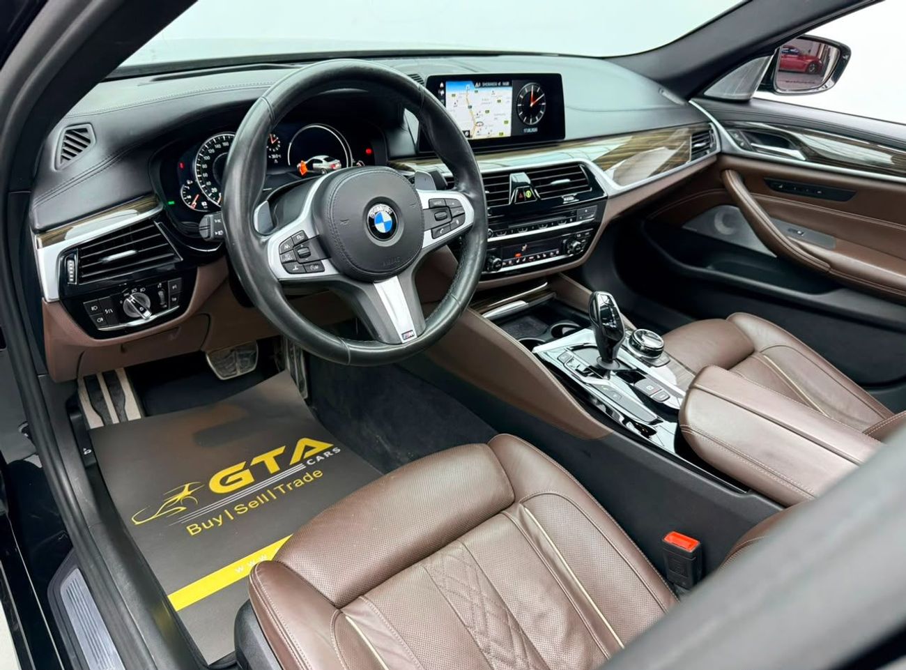بي أم دبليو 530i M SPORT 2018 BMW 530i M-Sport MasterClass, Full BMW Service History, Excellent Condition, GCC