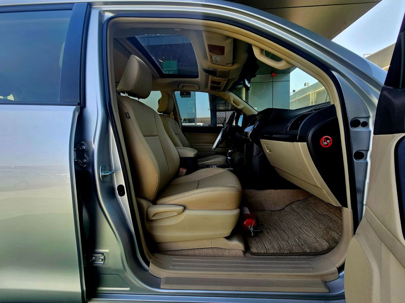 تويوتا برادو GXR/ SUNROOF LEATHER/ ORIGINAL PAINT/ V6 4.0 4WD/ NON ACCIDENT