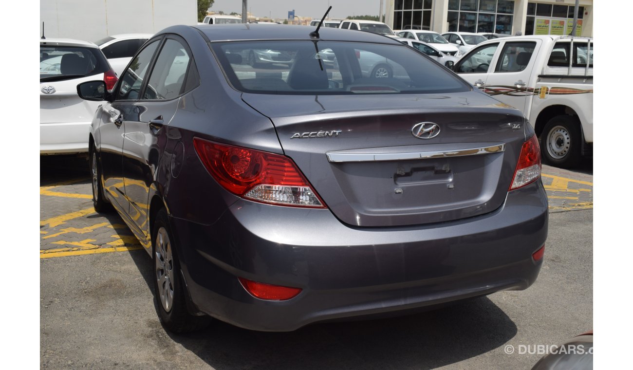 Hyundai Accent 2017 CC No Accident No Paint A Perfect Condition