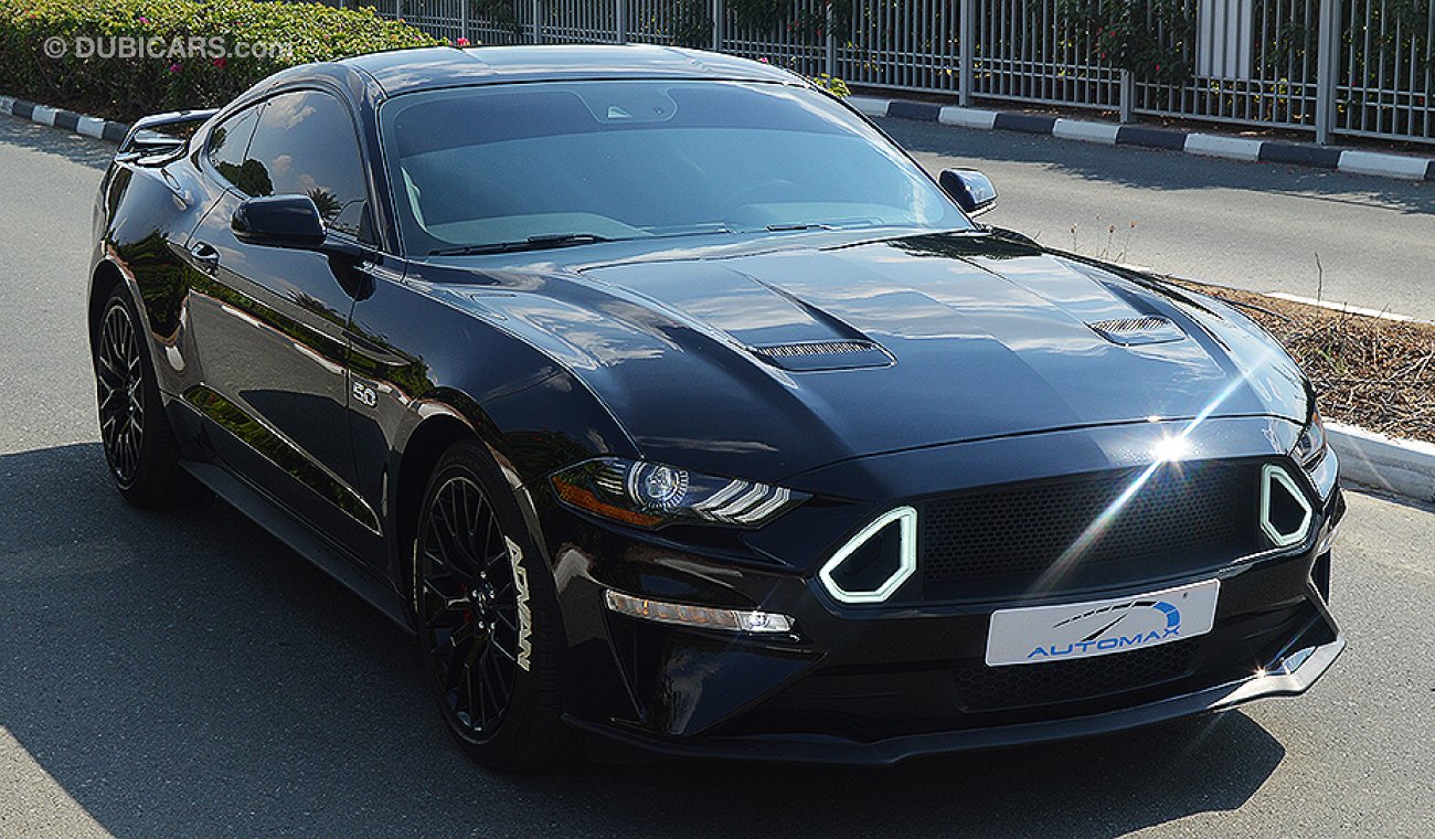 Ford Mustang 2019 GT Premium, Digital Cluster, 5.0L V8 GCC with Warranty and Service at Al Tayer