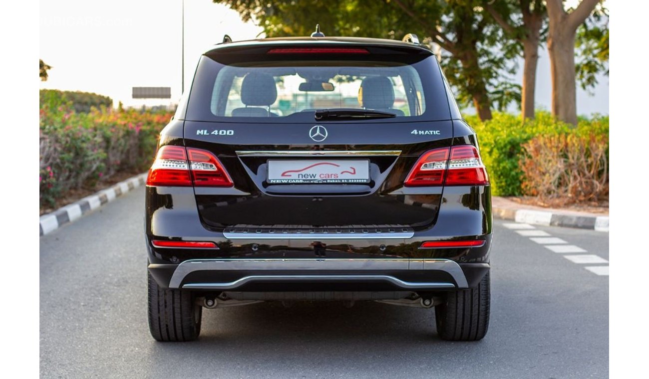 Mercedes-Benz ML 400 2015 - GCC - ASSIST AND FACILITY IN DOWN PAYMENT- 1950 AED/MONTHLY- 1 YEAR WARRANTY