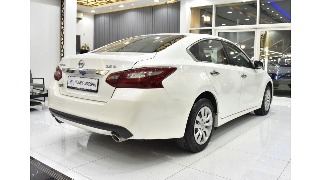 Nissan Altima EXCELLENT DEAL for our Nissan Altima 2.5 S ( 2018 Model ) in White Color GCC Specs