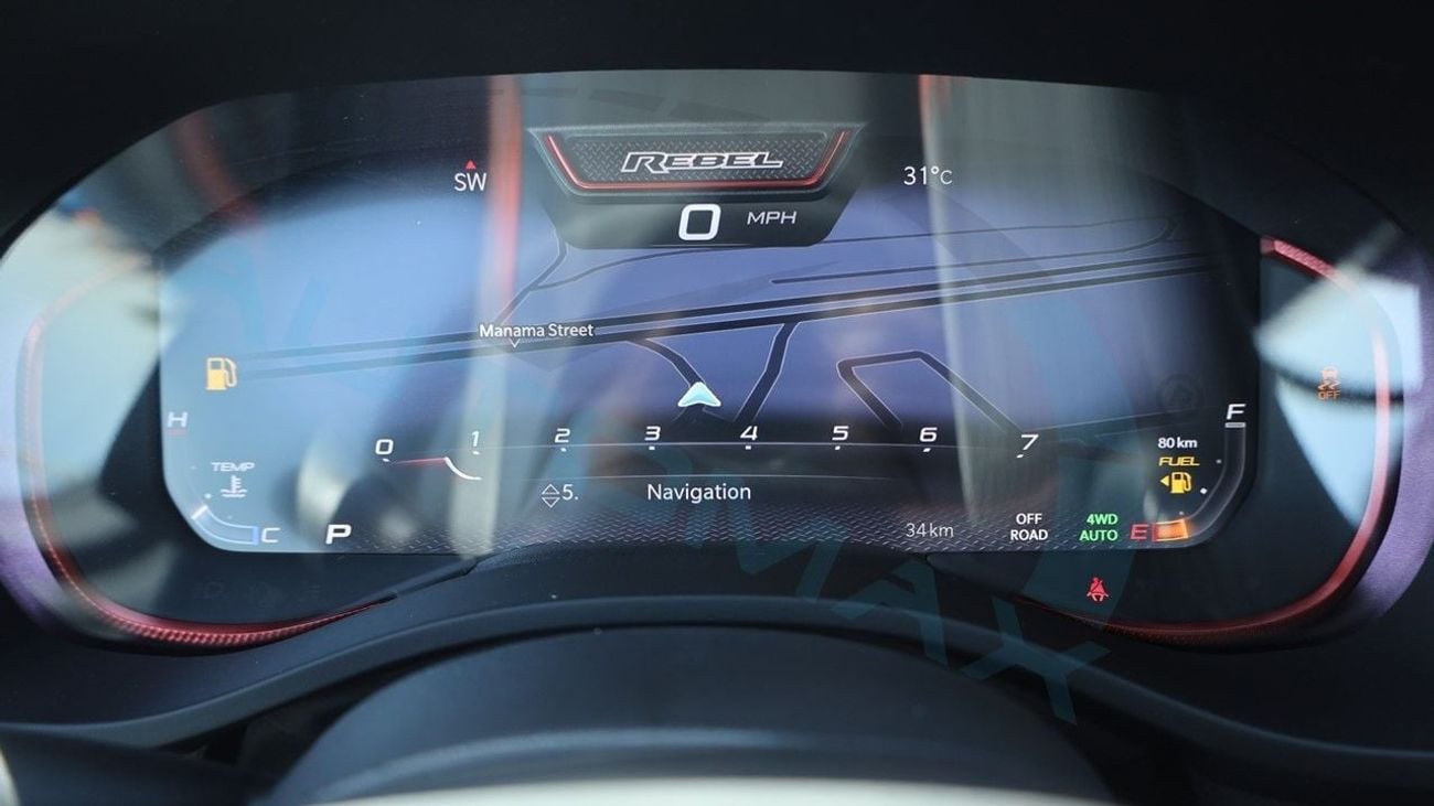 RAM 1500 (For Export , НА ЭКСПОРТ) Rebel 3.0TT Hurricane 2026 GCC Без пробега