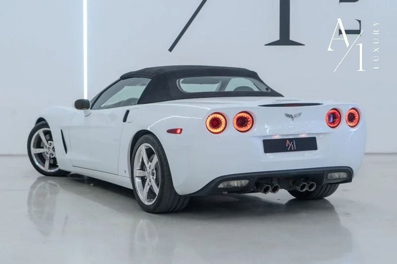 شيفروليه كورفت C6 6.2L V8 2009 Chevrolet Corvette C6, Full Corvette Service History, Very Low Kms, Manual Transmiss