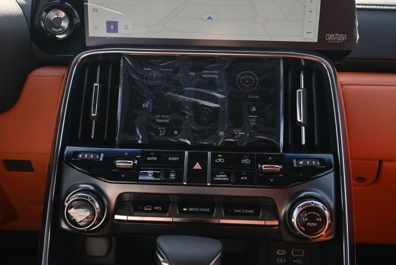 لكزس LX 600 Lexus LX600 VIP w/Black Pkg 3.5L Twin-Turbo V6, Petrol Model 2024, Color Black