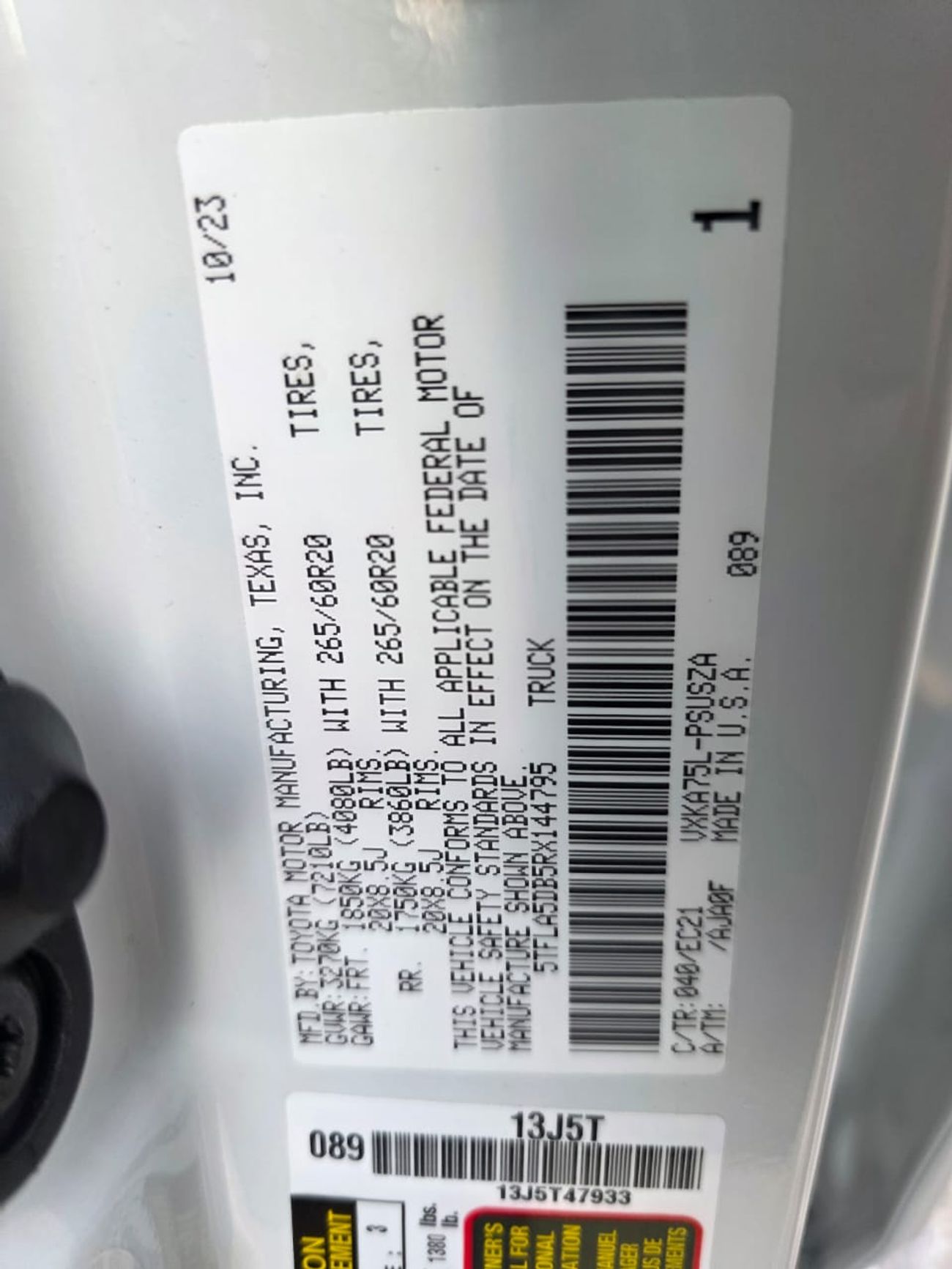 تويوتا تاندرا Xp series