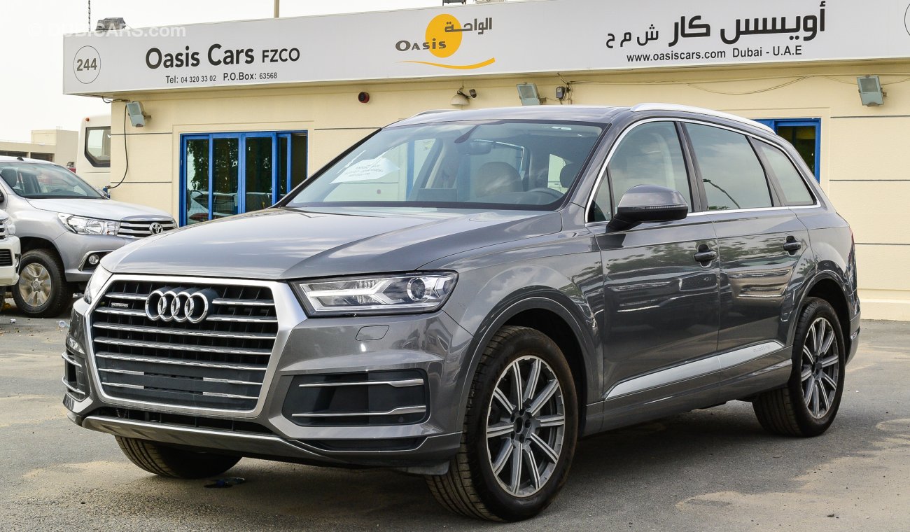 أودي Q7 TFSI Quattro 2.0 - 3 Years warranty - 60,000 Service contract Year:2018