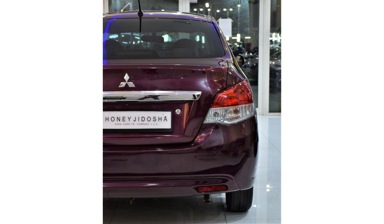 Mitsubishi Attrage EXCELLENT DEAL for our Mitsubishi Attrage ( 2017 Model! ) in Burgundy Color! GCC Specs