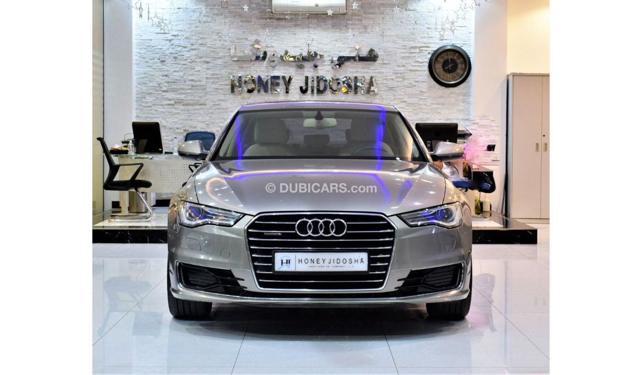 أودي A6 ORIGINAL PAINT ( صبغ وكاله ) AUDI A6 V6-FSi QUATTRO 2016 Model!! in Beige Color! GCC Specs