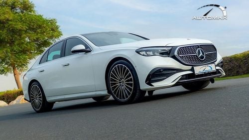 Mercedes-Benz E200 (For Export , НА ЭКСПОРТ) AMG EQ Boost 2.0L RWD 2026 GCC Без пробега