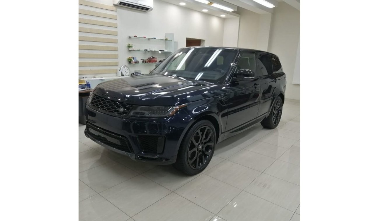 Land Rover Range Rover Sport HSE RANGE ROVER SPORT 2020 BLUE 22.000 KM PANORAMA BLACK LEATHER INTERIOR REAR CAMERA HYDRAULIC FULL OPT