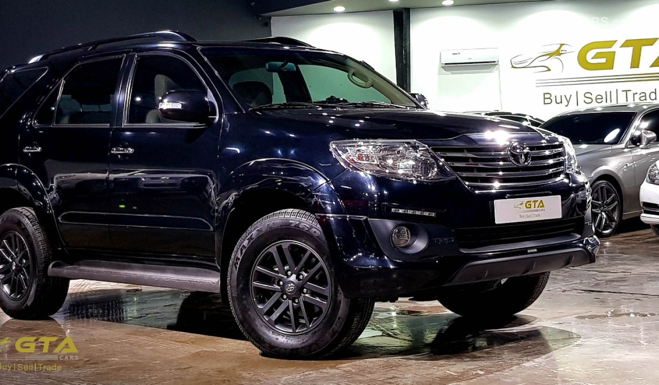 تويوتا فورتونر 2015 Toyota Fortuner TRD, Full Service History, Warranty, Original paint, GCC