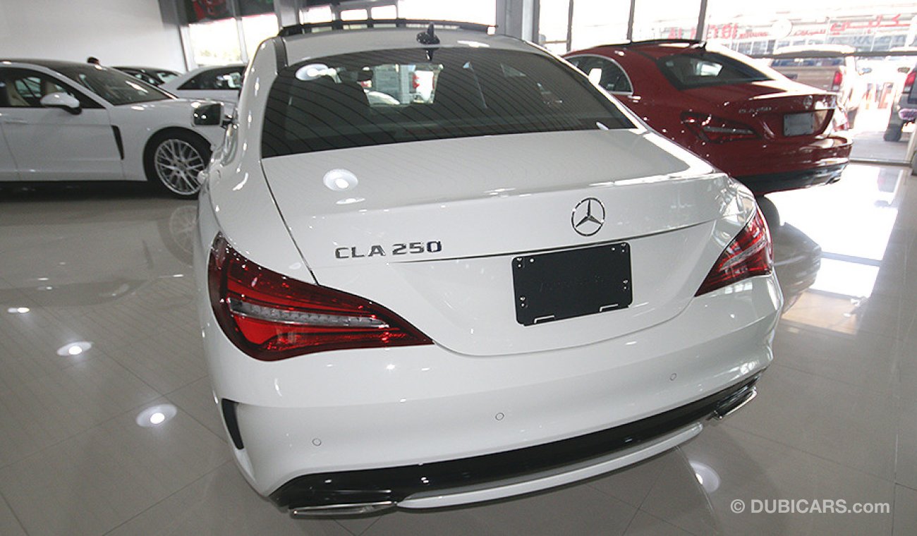 Mercedes-Benz CLA 250 I4 Turbo, GCC Specs with 2 Years Unlimited Mileage Warranty