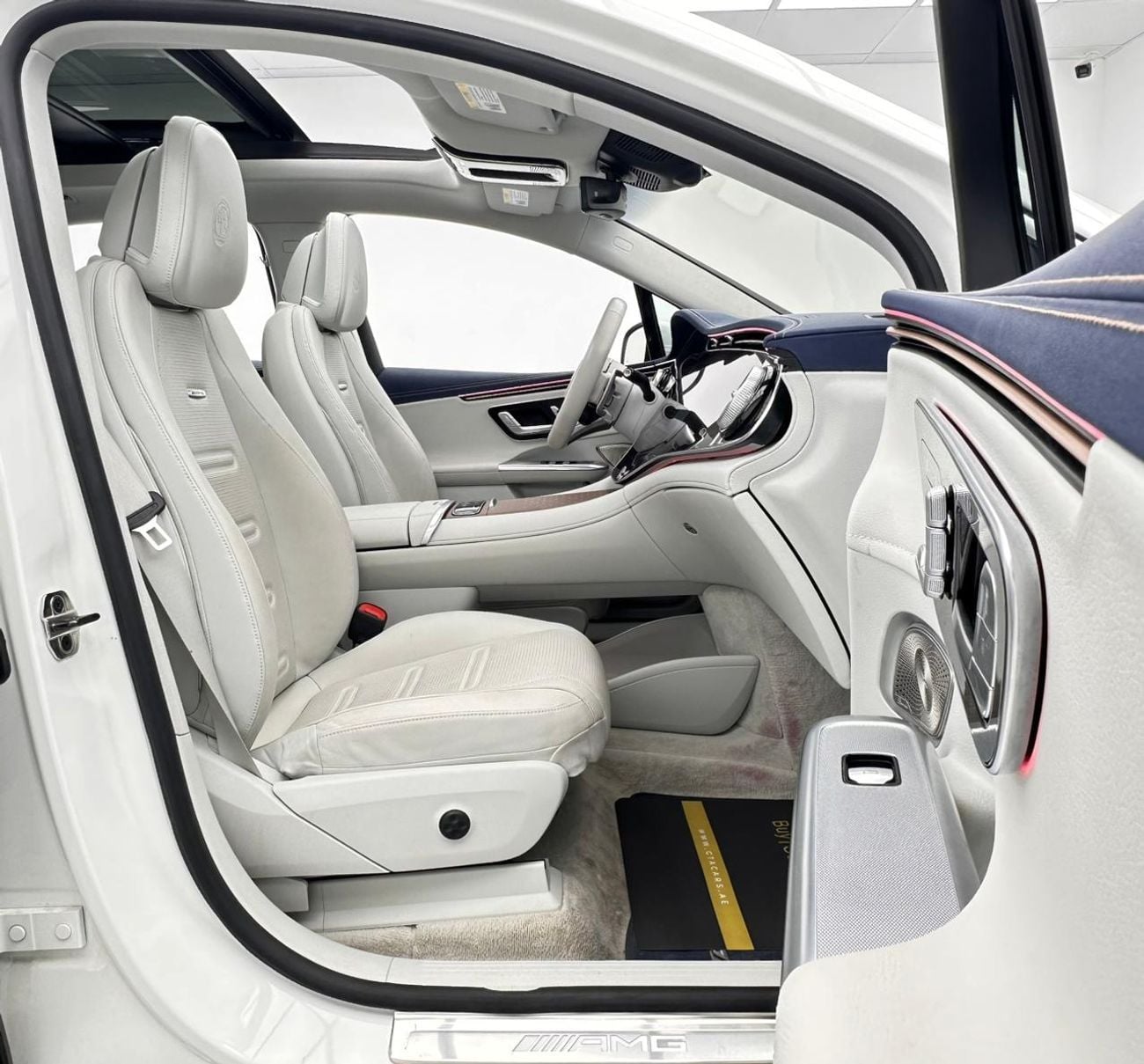 Mercedes Benz EQE 53 AMG SUV 2024 Mercedes-Benz EQE 53 AMG 4MATIC, Only One In UAE, 1 Year Warranty Unlimited Km