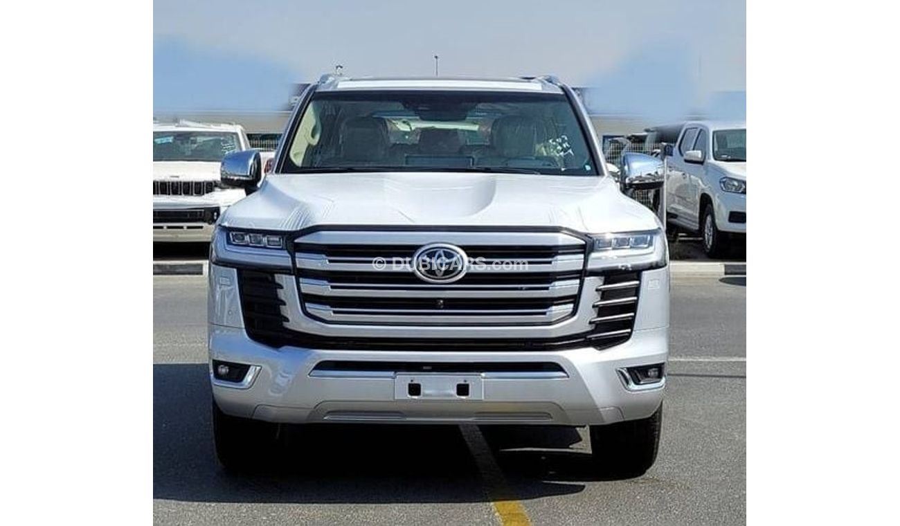 Toyota Land Cruiser LC300_VXR 3.3L Diesel, 4WD Radar, Memory Seats Full Option Silver 2023MY