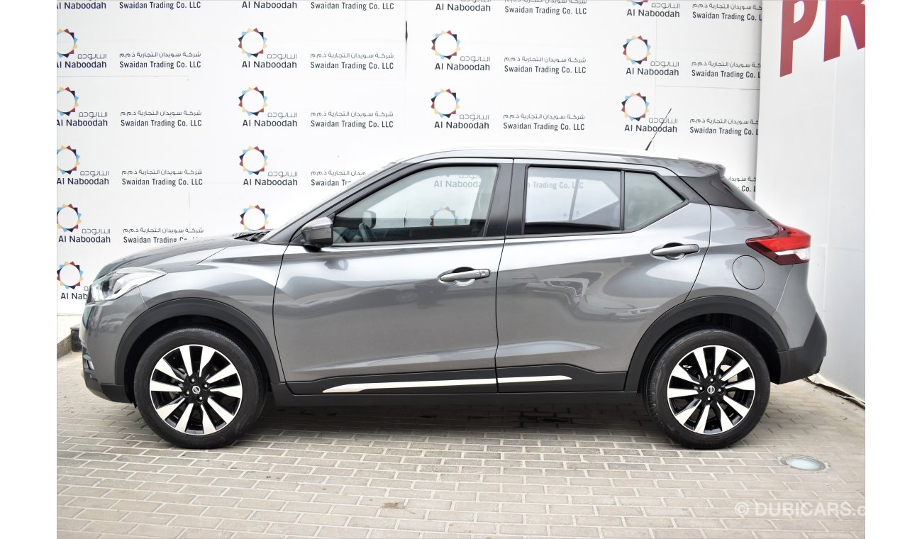 Nissan Kicks | AED 1230 PM | 0% DP | 1.6 SL 2018 FULL OPTION GCC DEALER WARRANTY