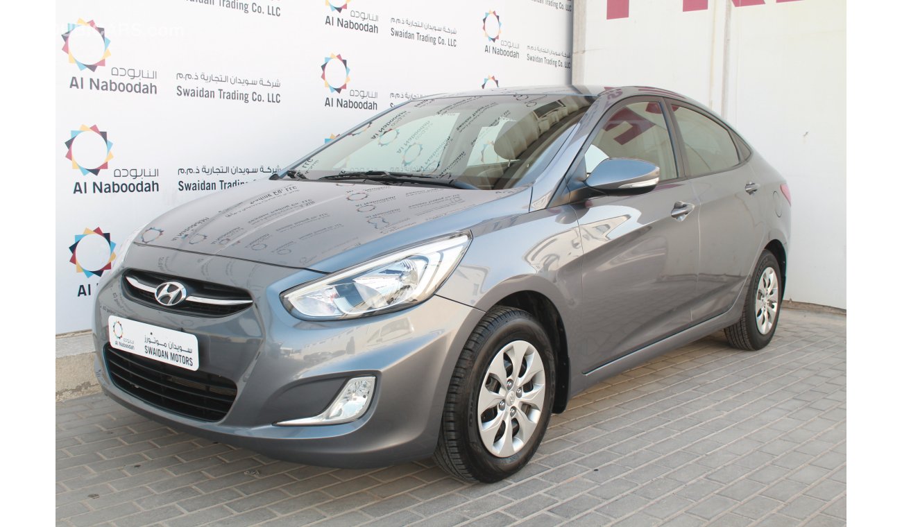 Hyundai Accent 1.6L 2016 MODEL WITH LEATHER SEAT