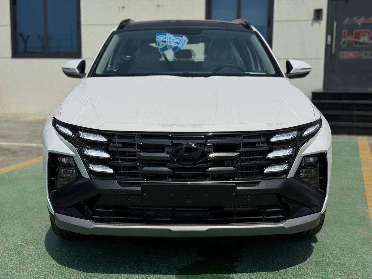 هيونداي توسون HYUNDAI TUCSON 1.6T - 2025 MODEL - WHITE COLOR